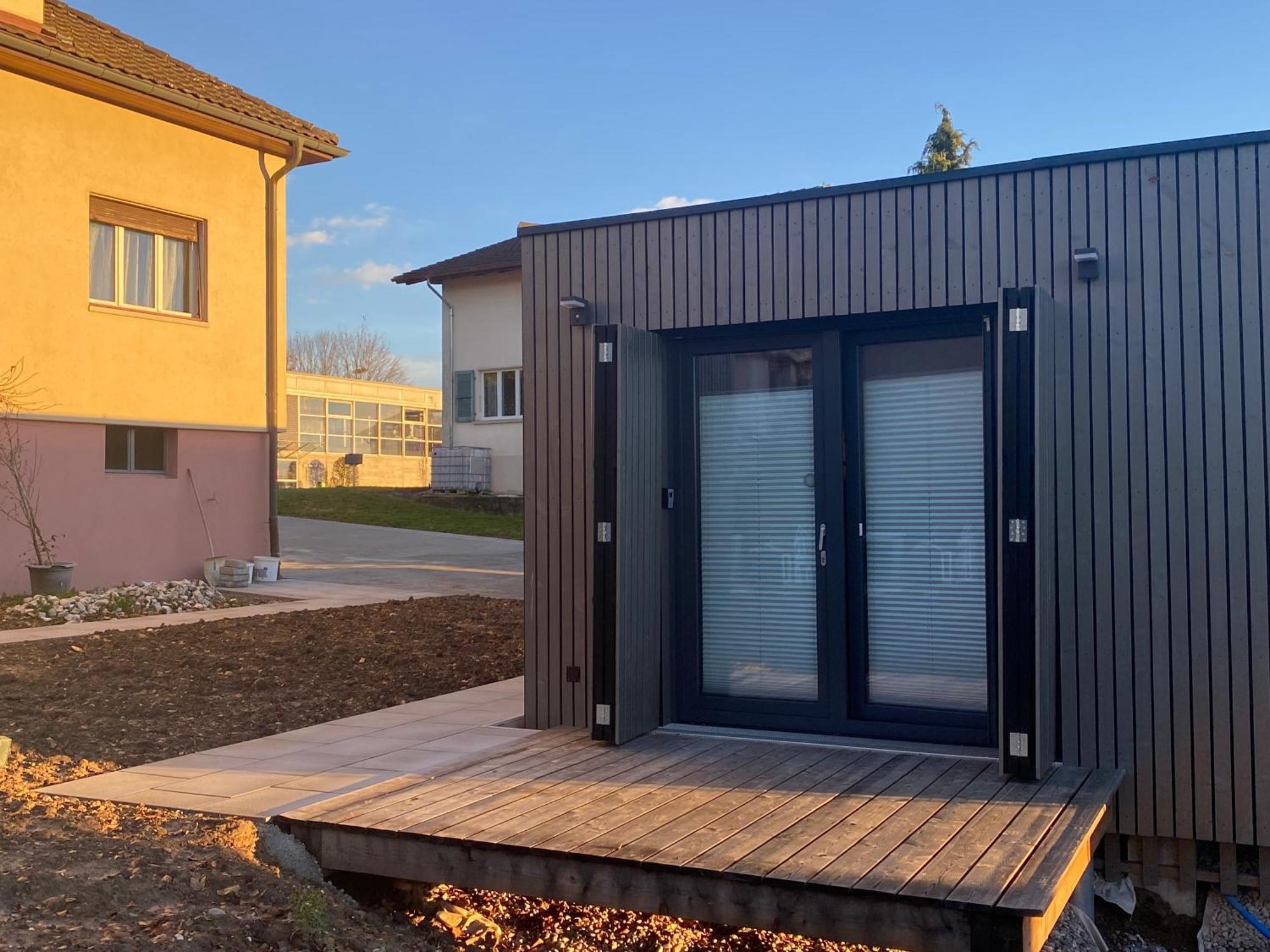 Auf Wolke 7 - Gaeste-Studio Im Mini House In Ch-4556 Aeschi So المظهر الخارجي الصورة